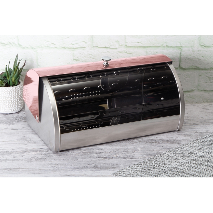 BerlingerHaus - Хлебница нержавеющая сталь/розовое золото