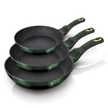 BerlingerHaus - Набор сковородок 3 шт. зеленый