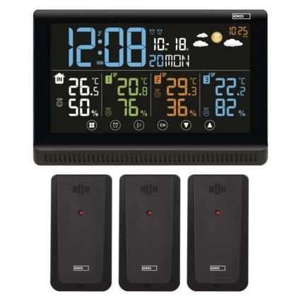 Беспроводная метеостанция 5V/3xAAA + 2xAAA