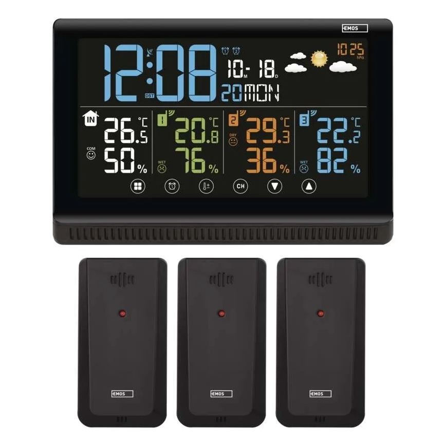 Беспроводная метеостанция 5V/3xAAA + 2xAAA