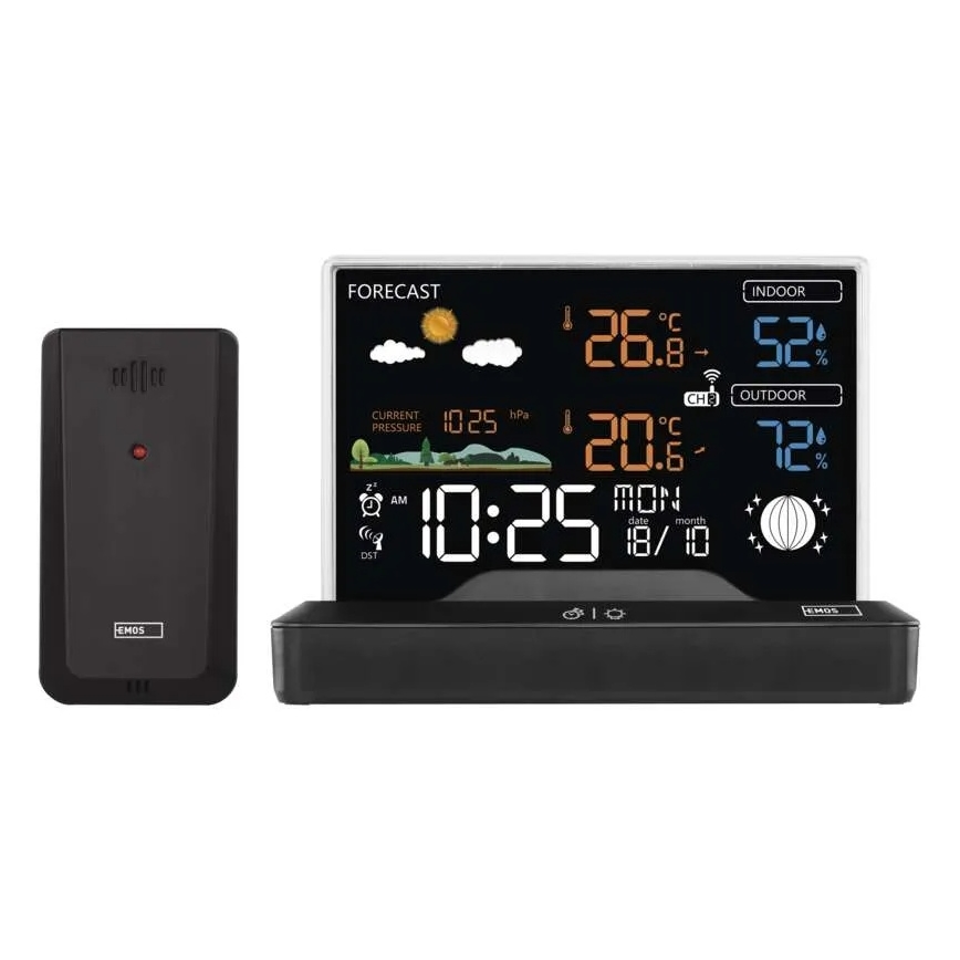 Беспроводная метеостанция 5В/2xAAA + 2xAAA