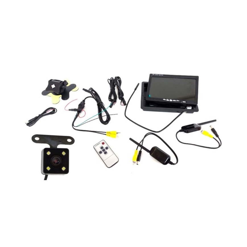 Беспроводная камера заднего вида с ЖК-дисплеем Wi-Fi 12V IP66