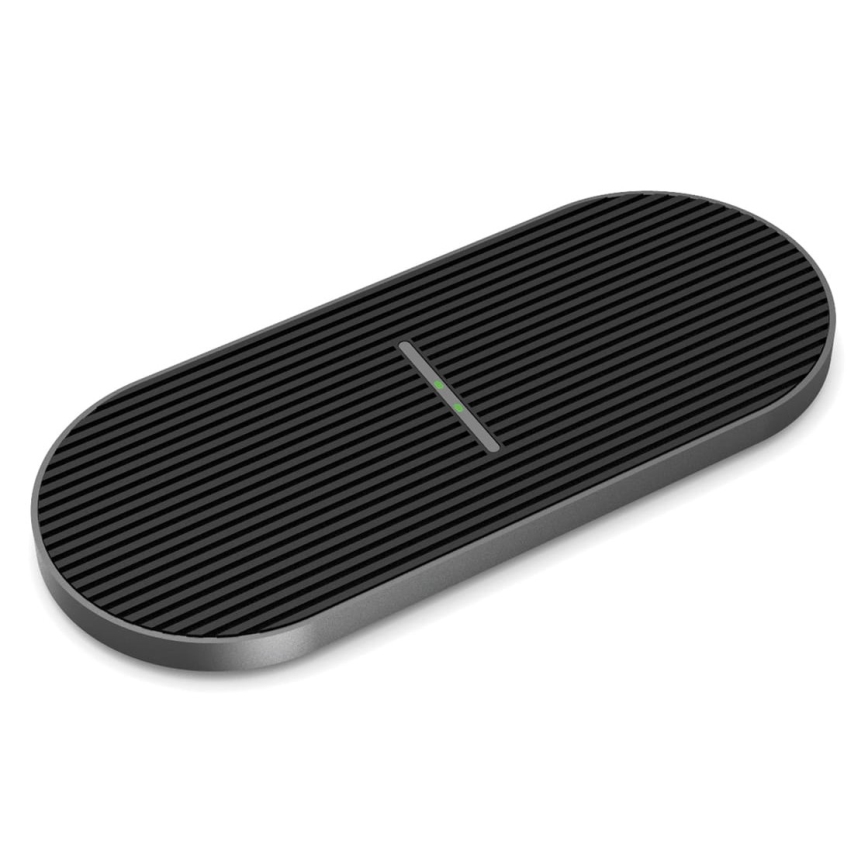 Беспроводное зарядное устройство 2x10W USB-C