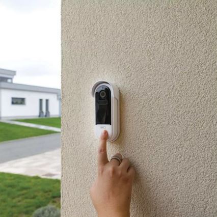 Беспроводной дверной видеозвонок с датчиком движения GoSmart 5V 3xAA IP65 Wi-Fi Tuya