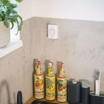 Беспроводной дверной видеозвонок с солнечной панелью GoSmart 4400 mAh 3xAA IP44 Wi-Fi Tuya