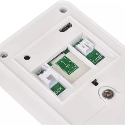 Беспроводной дверной видеозвонок с солнечной панелью GoSmart 4400 mAh 3xAA IP44 Wi-Fi Tuya