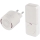 Беспроводной дверной звонок в розетку 230V + 1xCR2032 белый