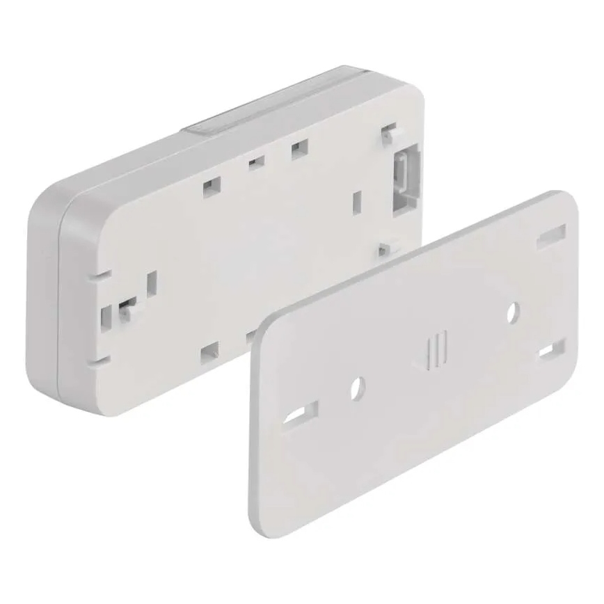 Беспроводной дверной звонок в розетку 230V + 1xCR2032 белый