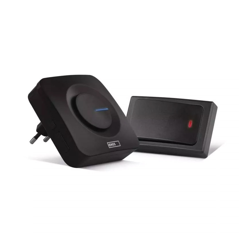 Беспроводной дверной звонок в розетку 230V IP44 черный