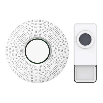 Беспроводной дверной звонок в розетку 230V IP55 белый