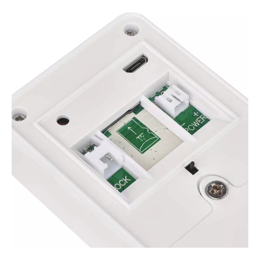 Беспроводной видеозвонок с солнечной панелью GoSmart 4400 мАч 3xAA IP44 Wi-Fi Tuya