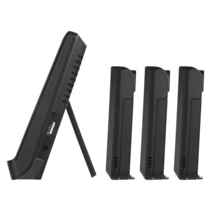 Бездротова метеостанція з трьома датчиками 5V/3xAAA + 2xAAA