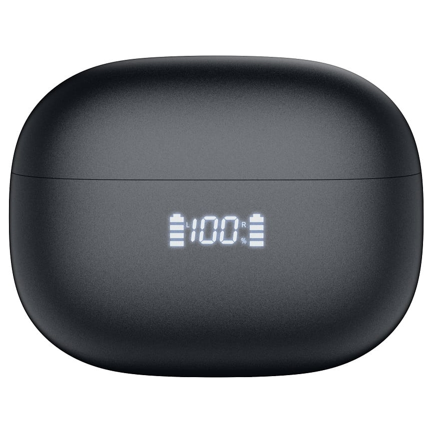 Бездротові навушники з ANC+ENC 300 мАг + 2x 40 мАг чорного кольору