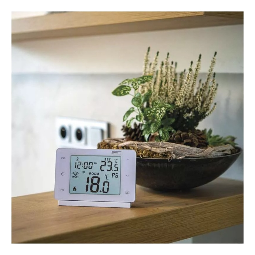 Бездротовий цифровий термостат GoSmart 230V/16A Wi-FI Tuya