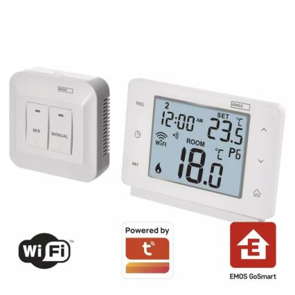 Бездротовий цифровий термостат GoSmart 230V/16A Wi-FI Tuya
