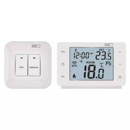 Бездротовий цифровий термостат GoSmart 230V/16A Wi-FI Tuya