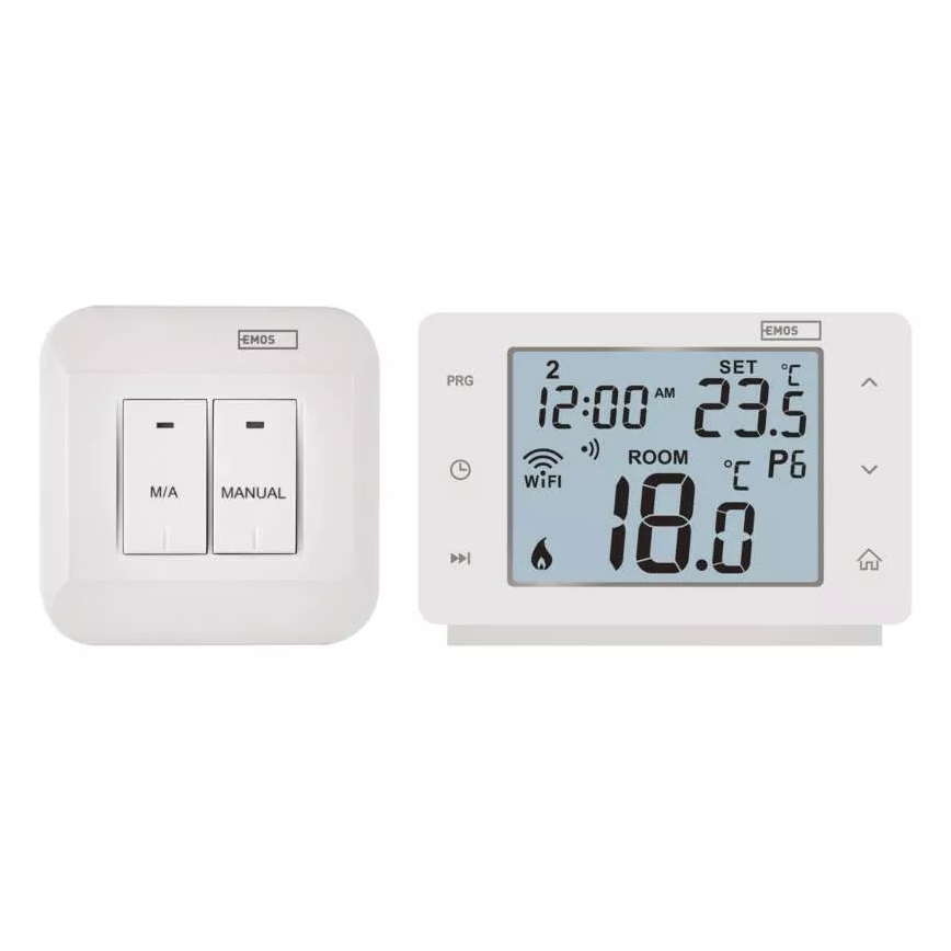 Бездротовий цифровий термостат GoSmart 230V/16A Wi-FI Tuya