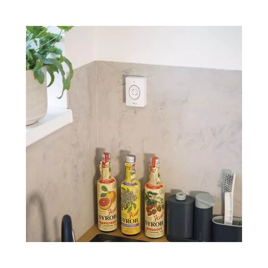 Бездротовий дверний відеодзвінок із сонячною панеллю GoSmart 4400 mAh 3xAA IP44 Wi-Fi Tuya