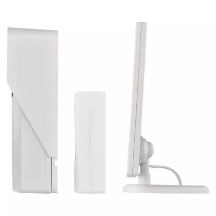 Бездротовий дверний відеодзвінок із сонячною панеллю GoSmart 4400 mAh 3xAA IP44 Wi-Fi Tuya