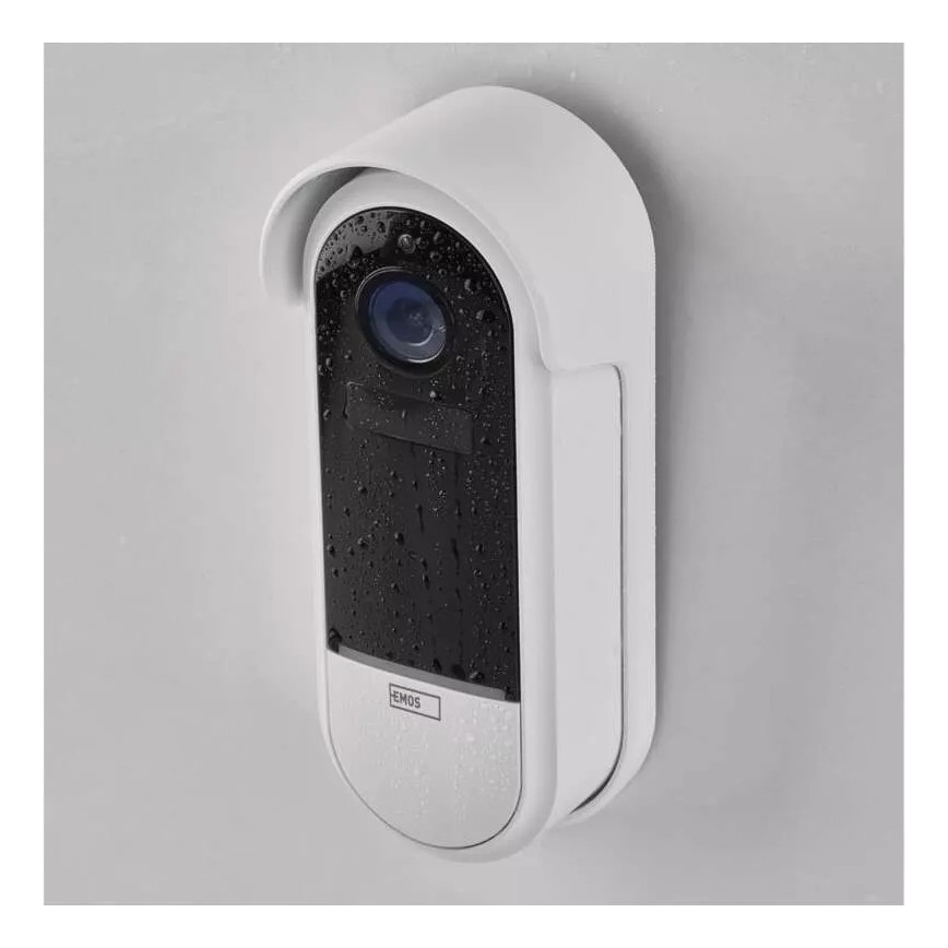 Бездротовий дверний відеодзвінок з датчиком руху GoSmart 5V 3xAA IP65 Wi-Fi Tuya