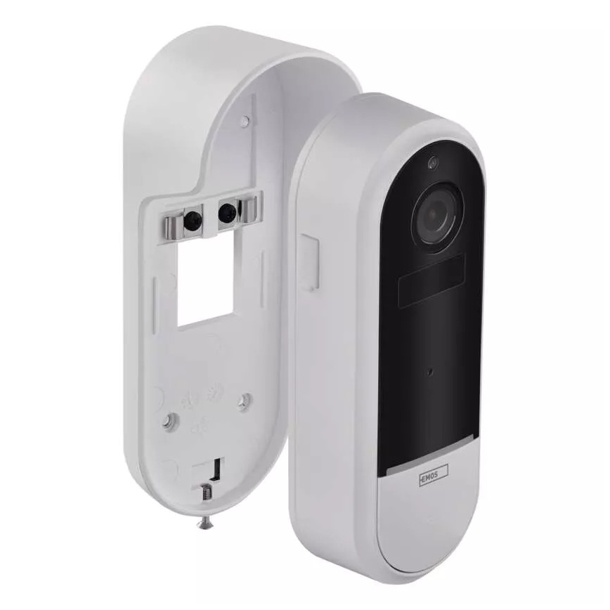 Бездротовий дверний відеодзвінок з датчиком руху GoSmart 5V 3xAA IP65 Wi-Fi Tuya