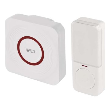 Бездротовий дзвінок у розетку GoSmart 230V + 1xCR2032 білий Wi-Fi