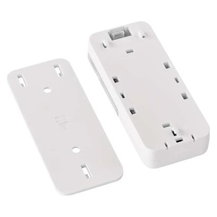 Бездротовий дзвінок у розетку GoSmart 230V + 1xCR2032 білий Wi-Fi