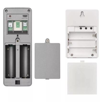 Бездротовий відеодзвінок з датчиком руху GoSmart 12В/3xAA IP44 Wi-Fi Tuya