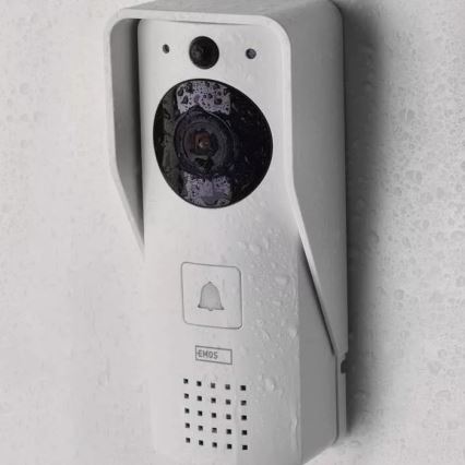 Бездротовий відеодзвінок з сонячною панеллю GoSmart 4400 мАг 3xAA IP44 Wi-Fi Tuya