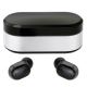 Бездротові навушники SPORT Bluetooth V5.0 + LED зарядний чохол чорний