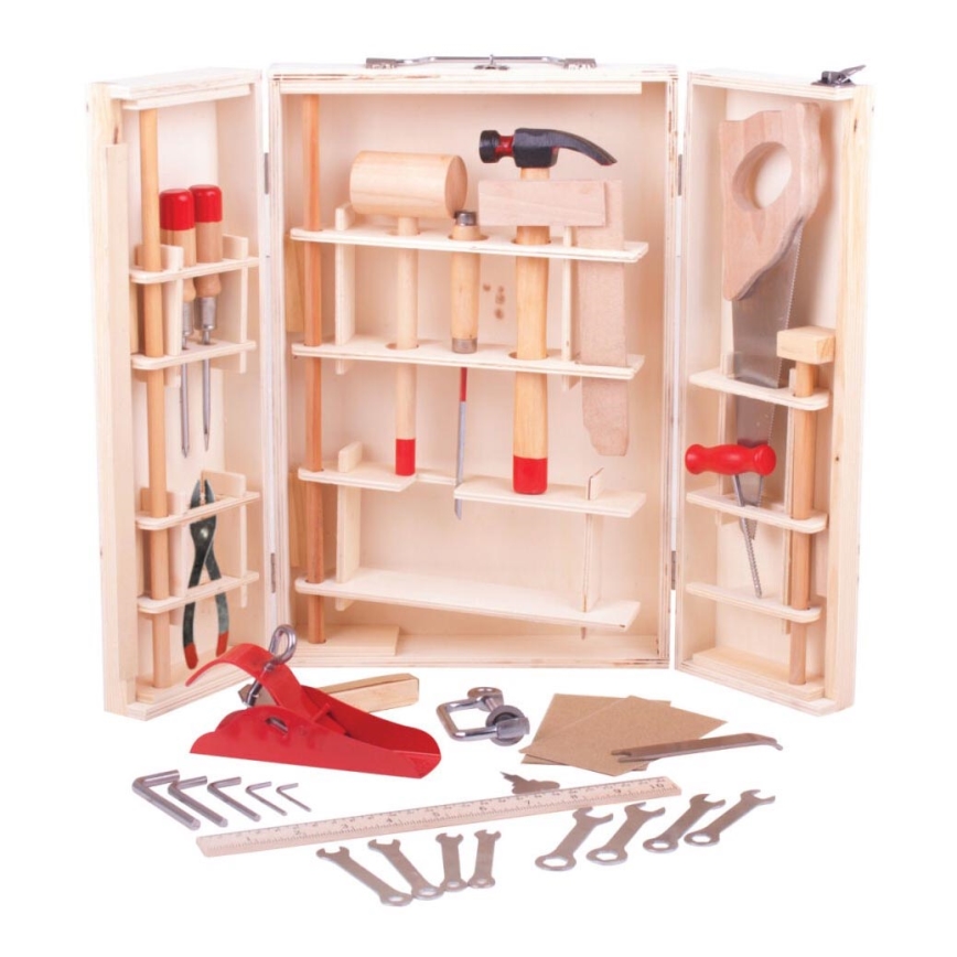 Bigjigs Toys - Чемодан с инструментами Junior