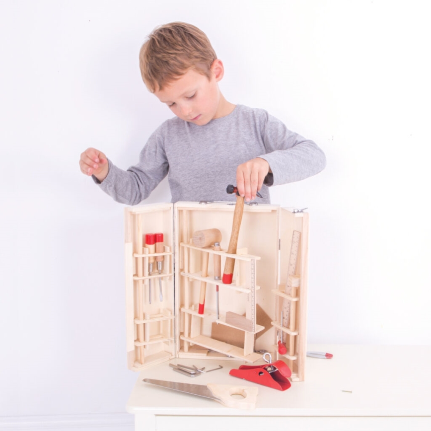 Bigjigs Toys - Чемодан с инструментами Junior