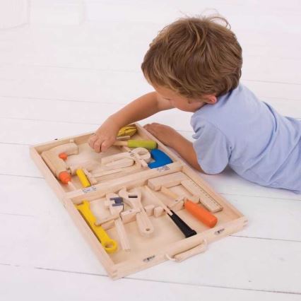 Bigjigs Toys - Дерев'яний футляр для інструментів