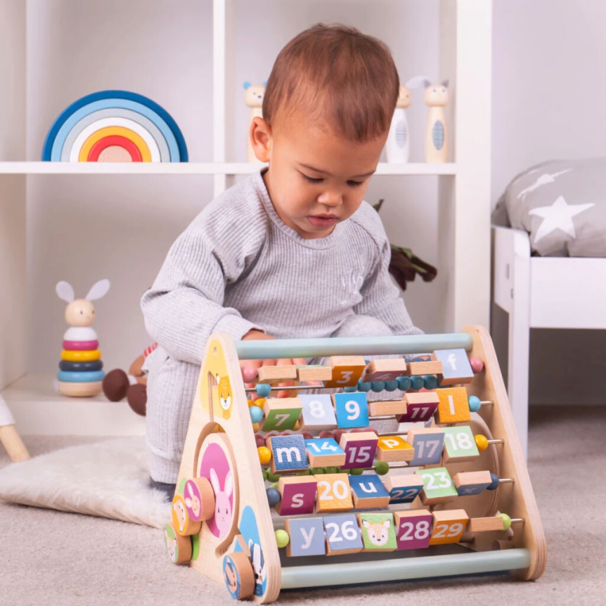 Bigjigs Toys - Треугольник с активностями с животными