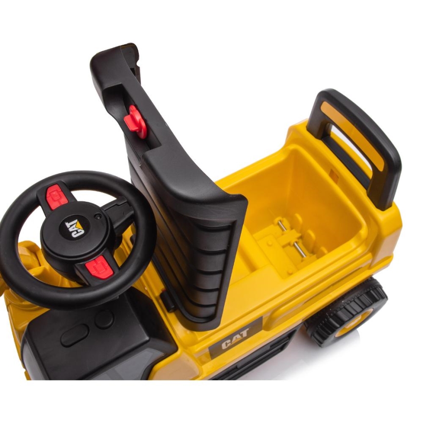 Біговел екскаватор CAT 2xAA жовтий/чорний
