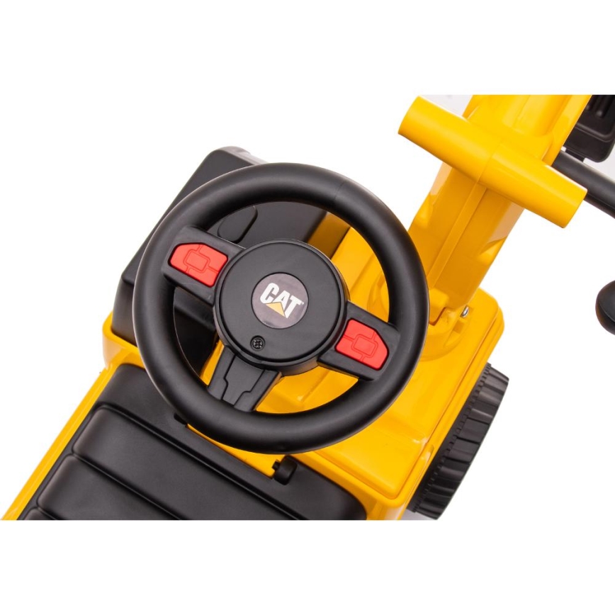 Біговел екскаватор CAT 2xAA жовтий/чорний