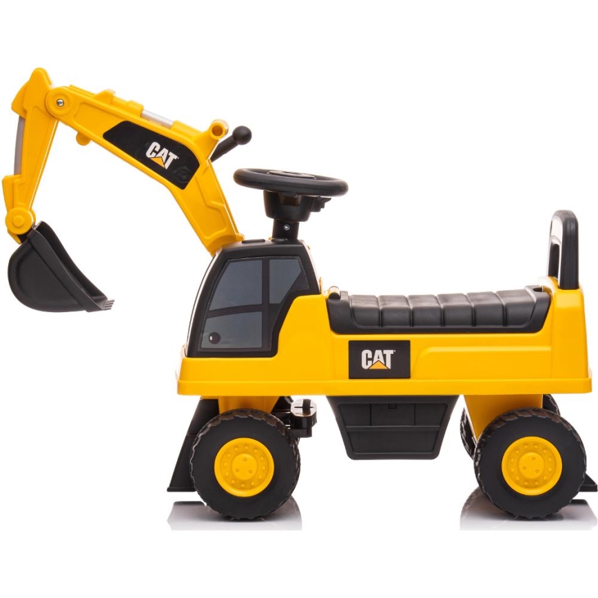 Біговел екскаватор CAT 2xAA жовтий/чорний