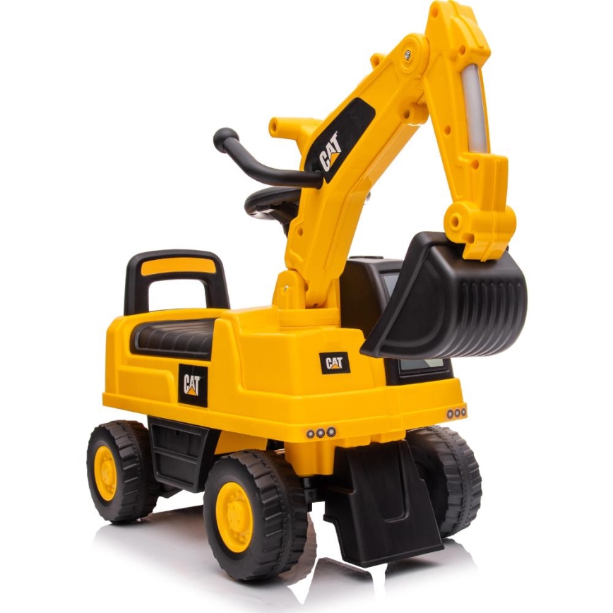 Біговел екскаватор CAT 2xAA жовтий/чорний