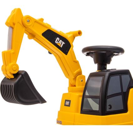 Біговел екскаватор CAT 2xAA жовтий/чорний