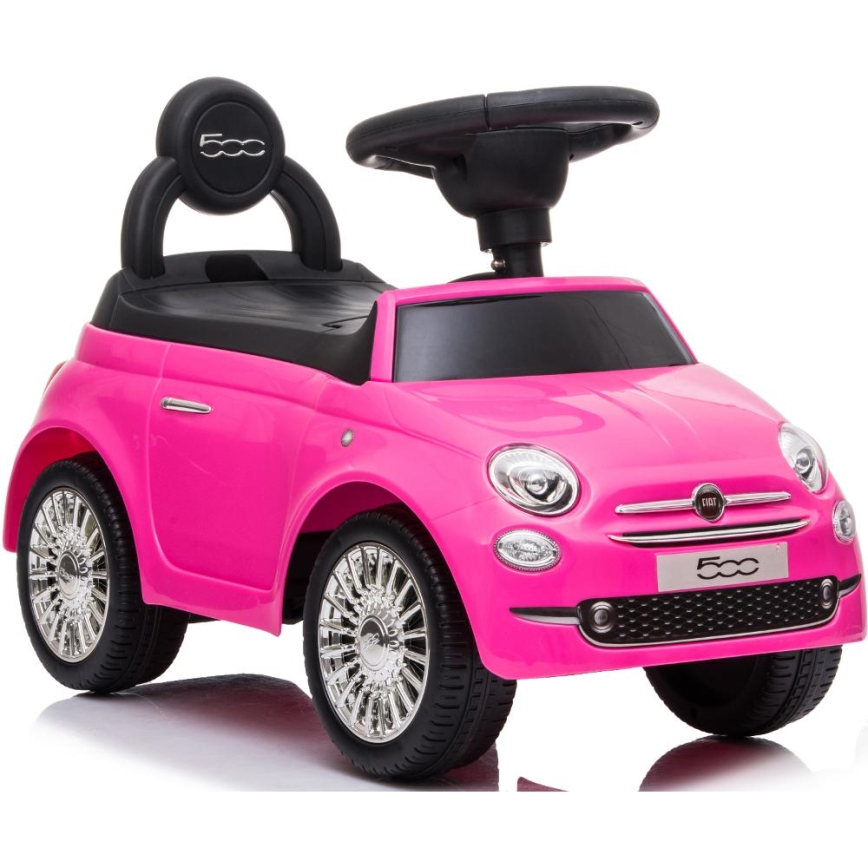 Біговел Fiat 500 рожевий