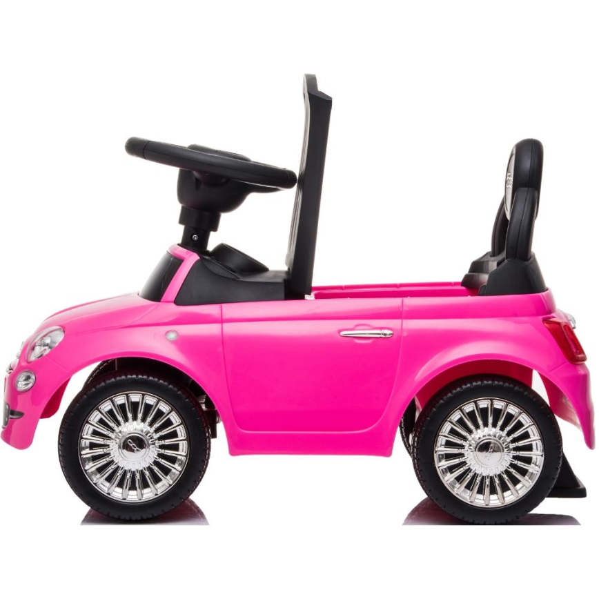 Біговел Fiat 500 рожевий
