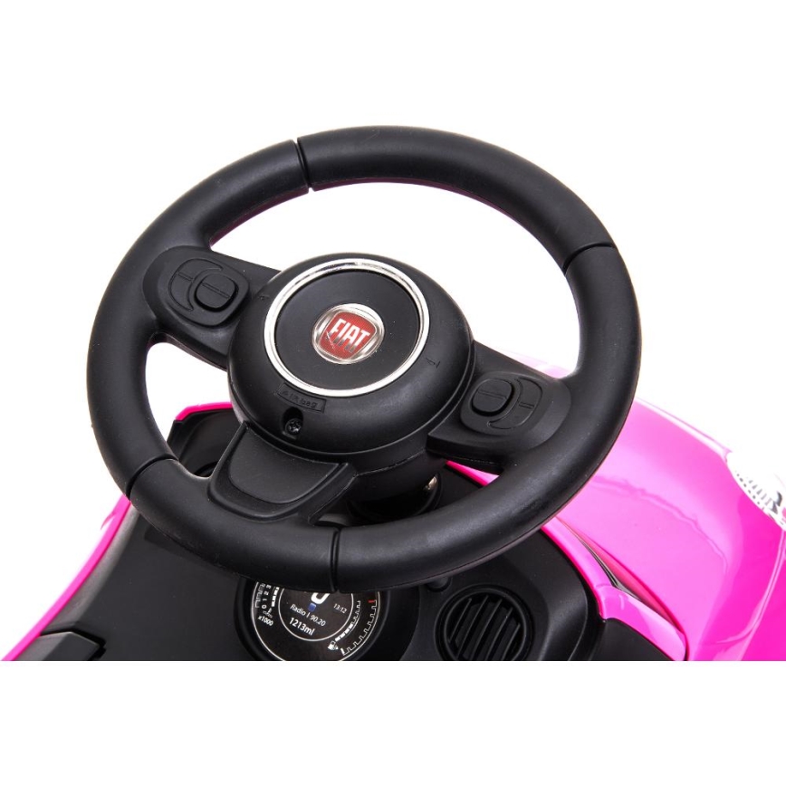 Біговел Fiat 500 рожевий