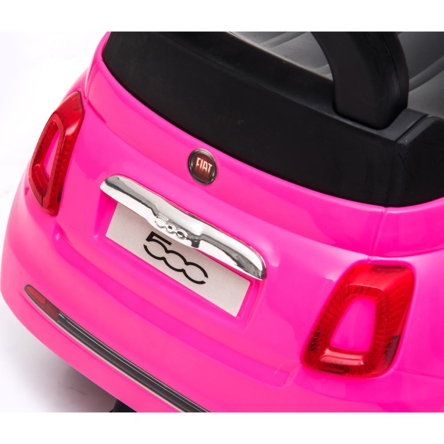 Біговел Fiat 500 рожевий