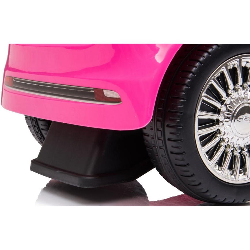 Біговел Fiat 500 рожевий