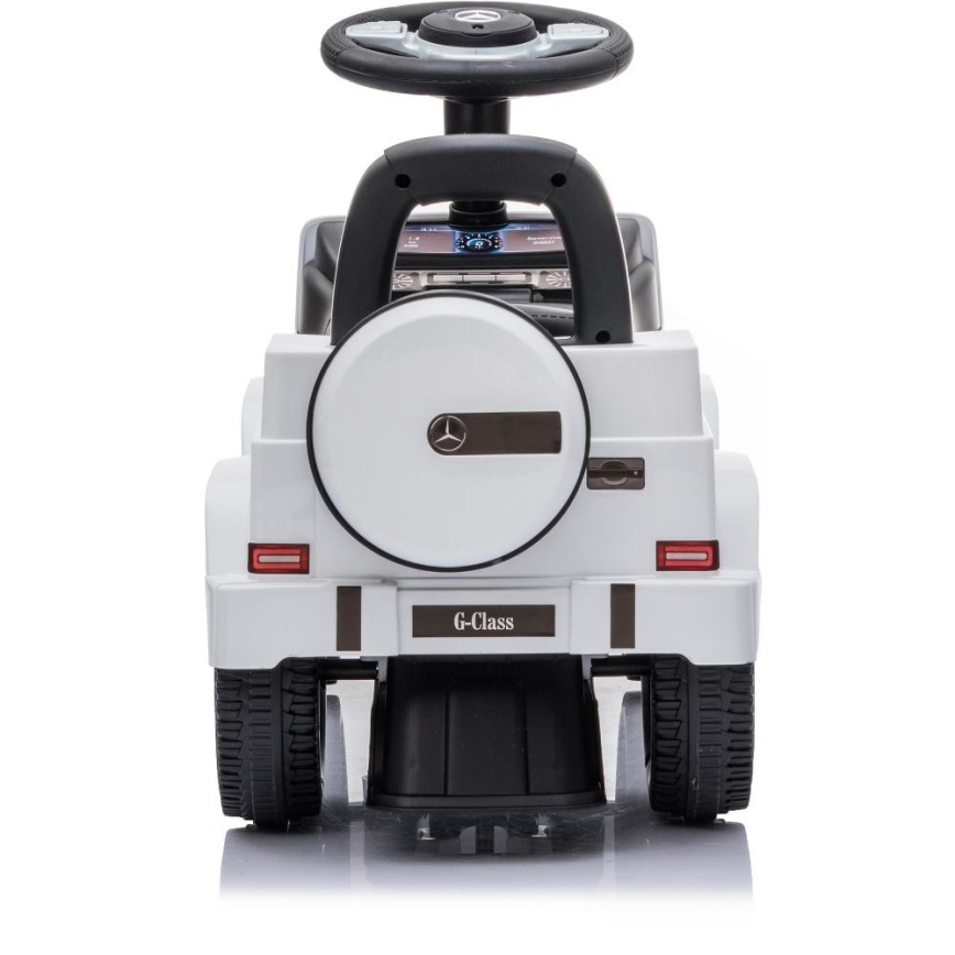 Біговел Mercedes G350d 2xAA білий/чорний