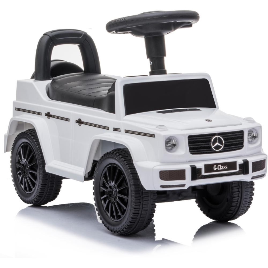 Біговел Mercedes G350d 2xAA білий/чорний