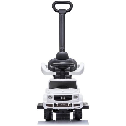 Біговел Mercedes G350d 3в1 2xAA білий/чорний