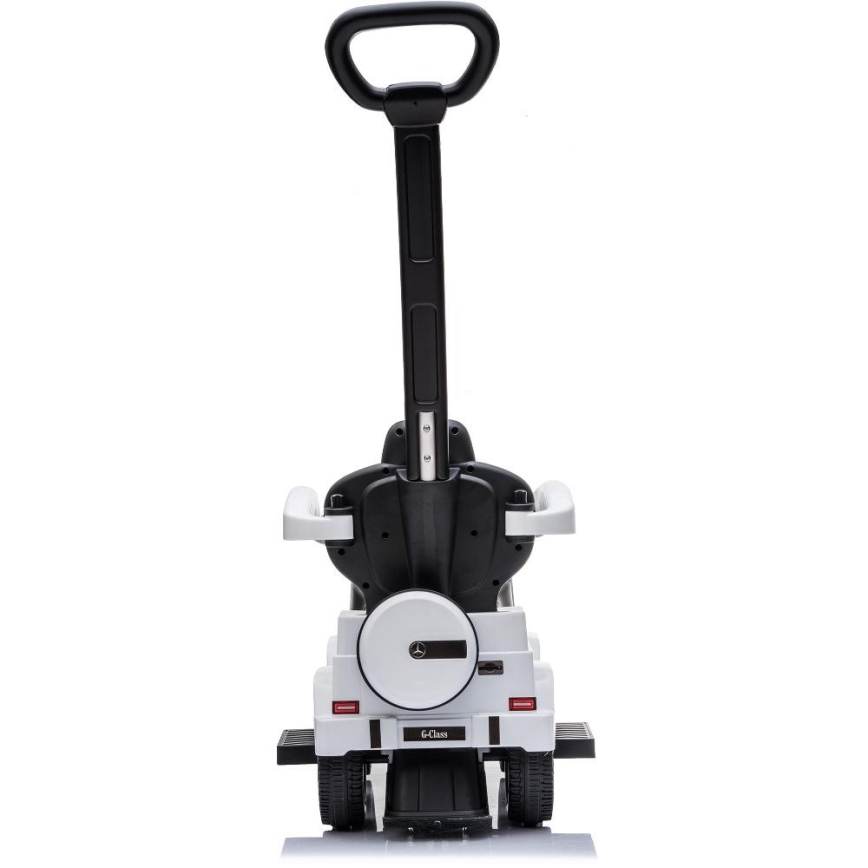 Біговел Mercedes G350d 3в1 2xAA білий/чорний