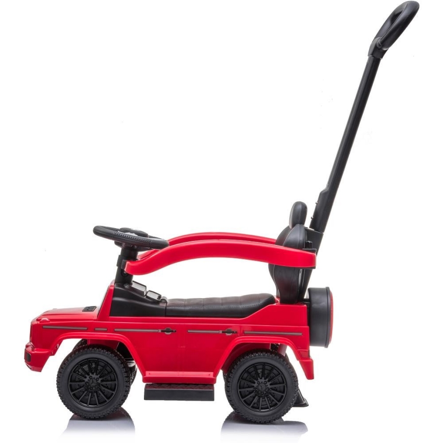 Біговел Mercedes G350d 3в1 2xAA червоний/чорний