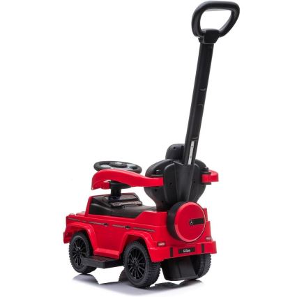 Біговел Mercedes G350d 3в1 2xAA червоний/чорний